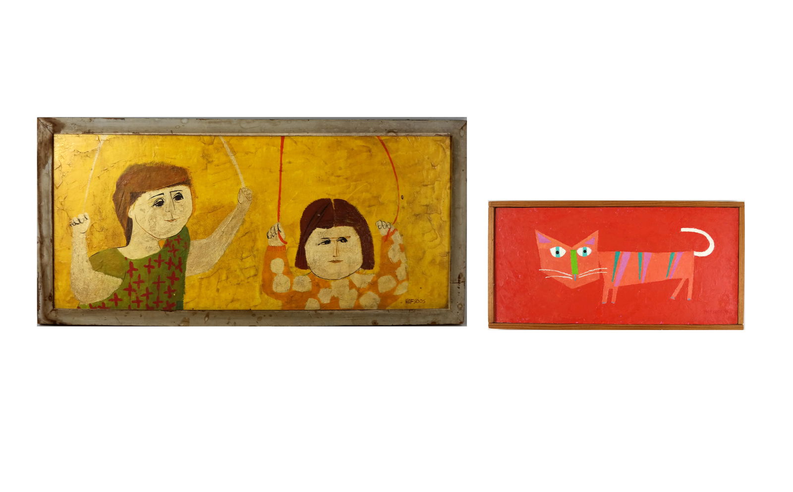 Mary Lou HOFSOOS: Two Oil Paintings (1 of 6)