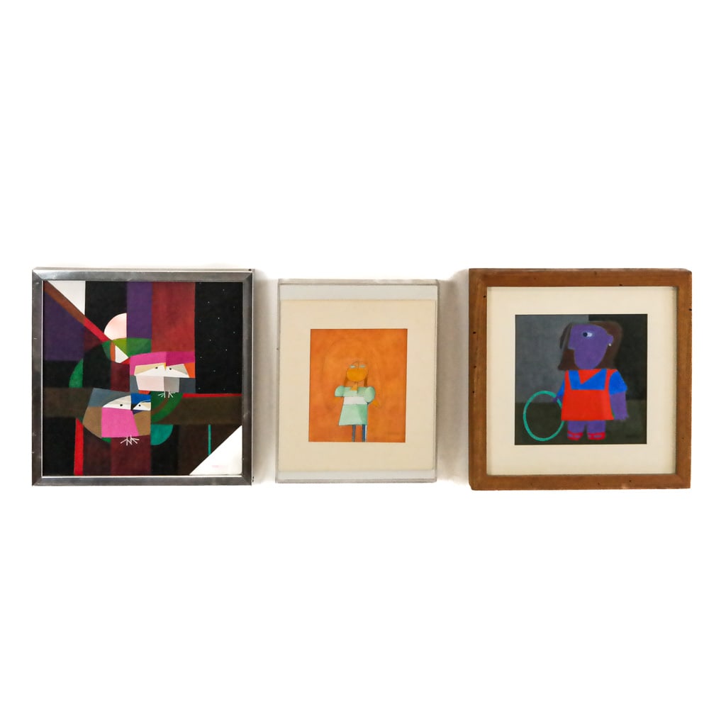 Mary Lou HOFSOOS: Three Oil Paintings (1 of 10)