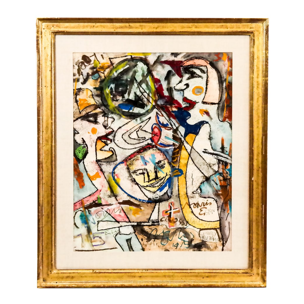 Norris EMBRY: Mixed Media Work on Paper (1 of 10)