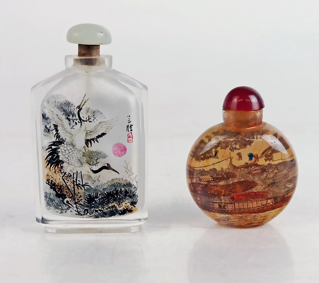Two Asian Snuff Bottles (1 of 6)