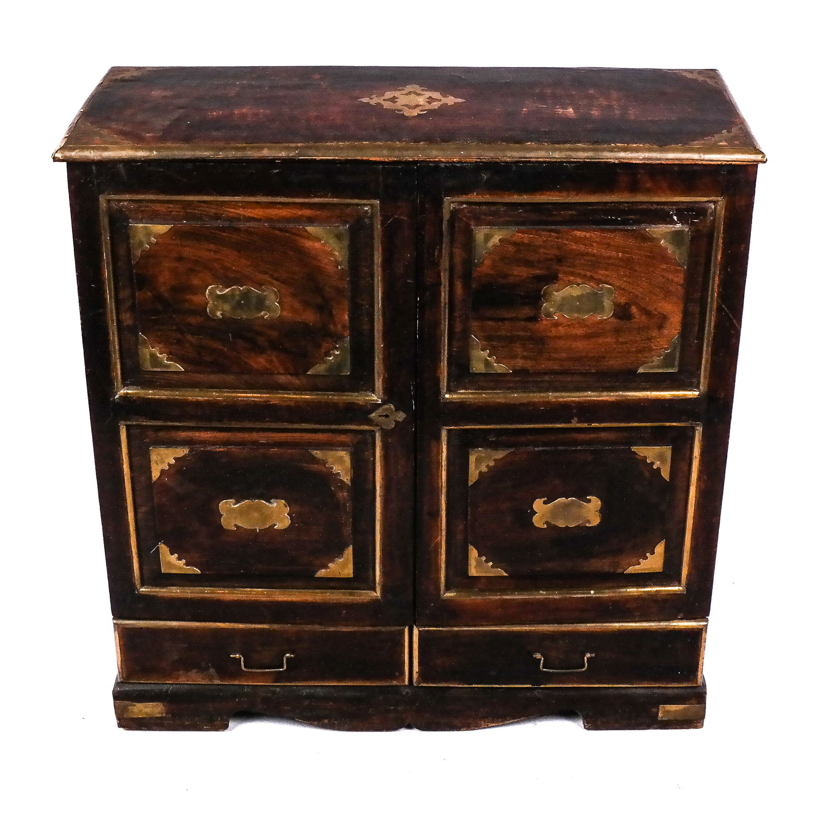 18th C. Antique English Regency Chest (1 of 9)