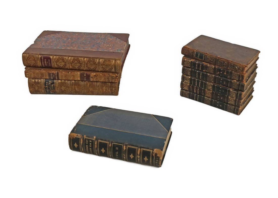 Assembled Antique Books Auction