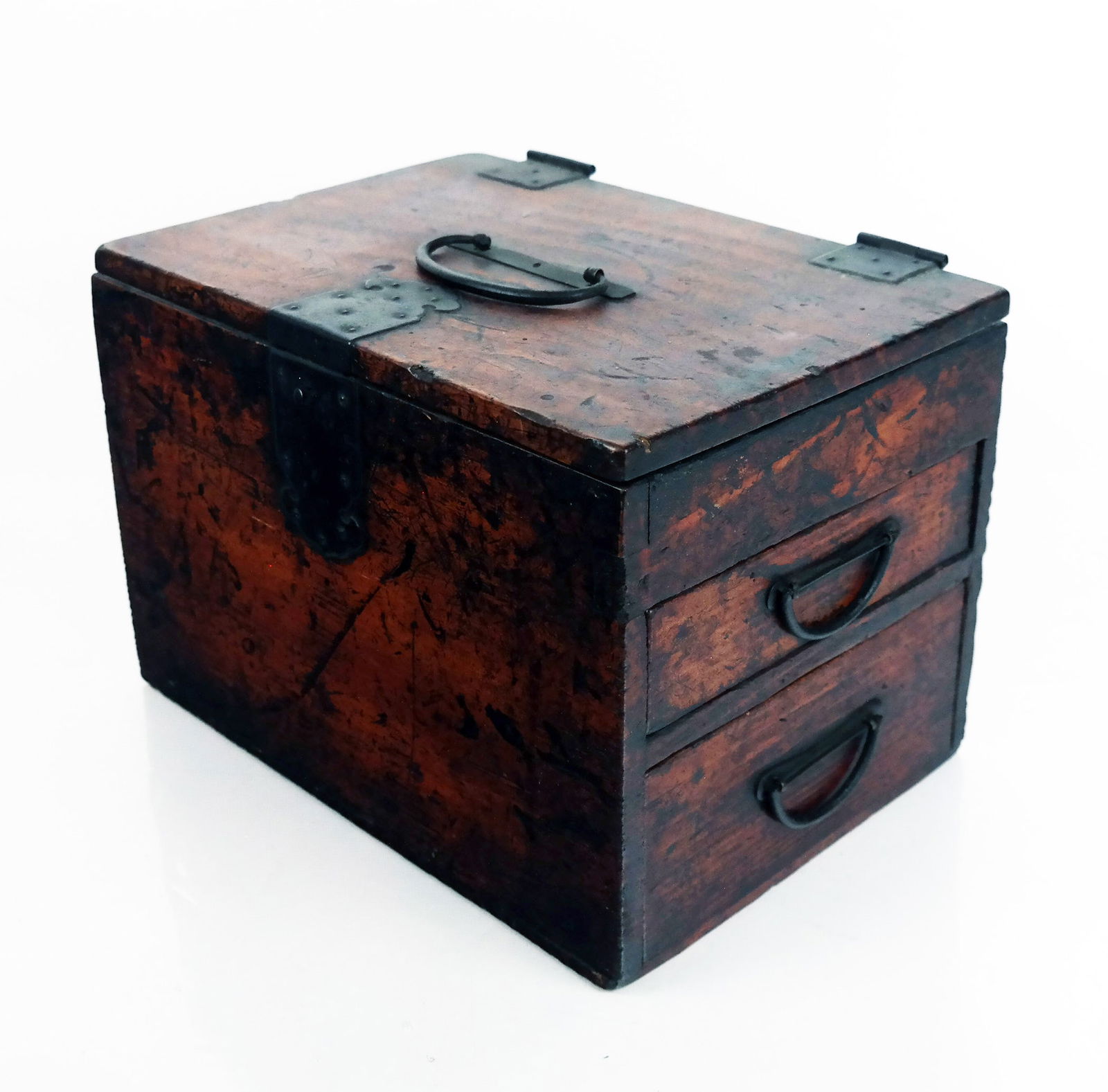 Antique Korean Tabletop Tansu Box (1 of 7)