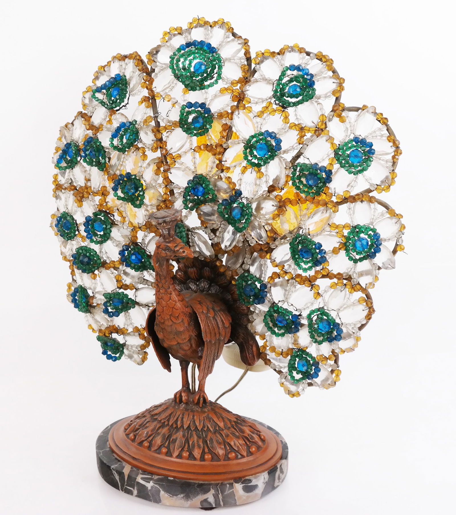 Whimsical Peacock Motif Table Lamp (1 of 8)
