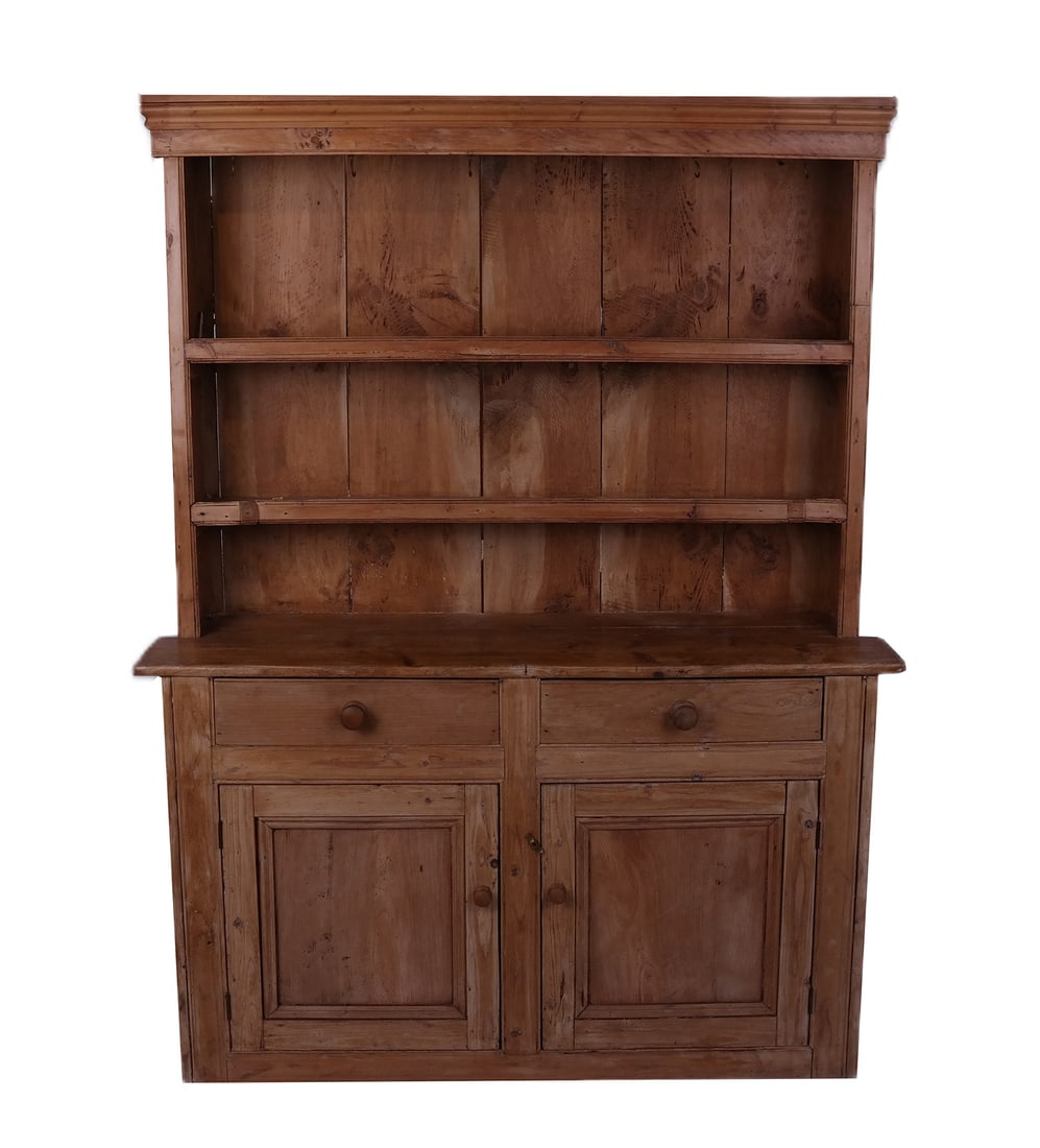Antique American Pine Cupboard (1 of 6)