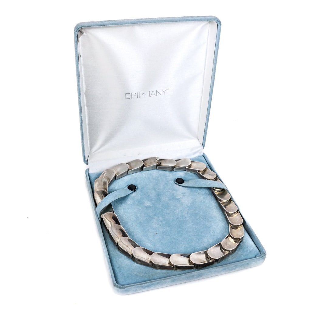 Mexican Sterling Silver Necklace (1 of 10)