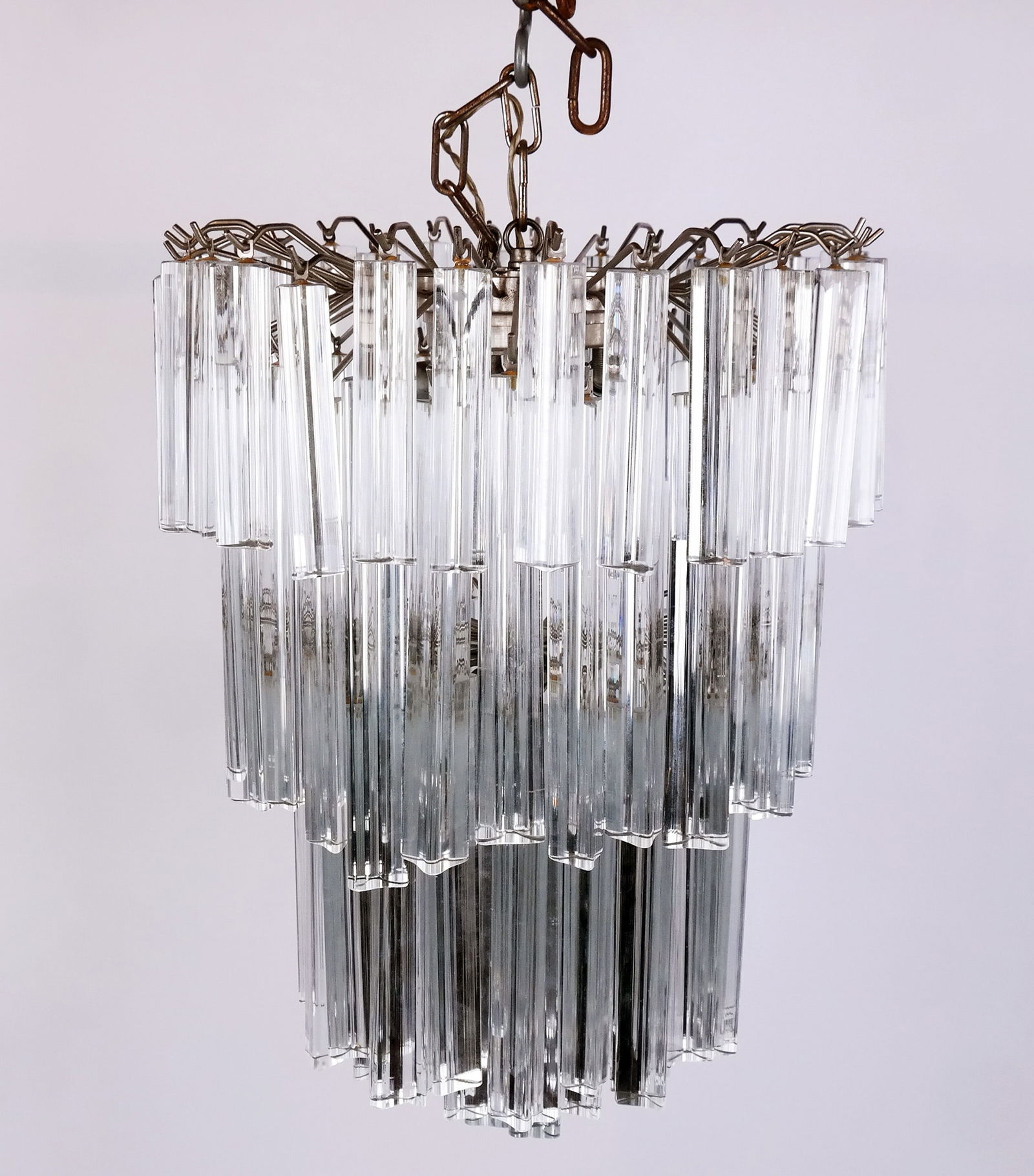 Mid-Century Trilobi-Manner Chandelier, Circa 1970 (1 of 9)