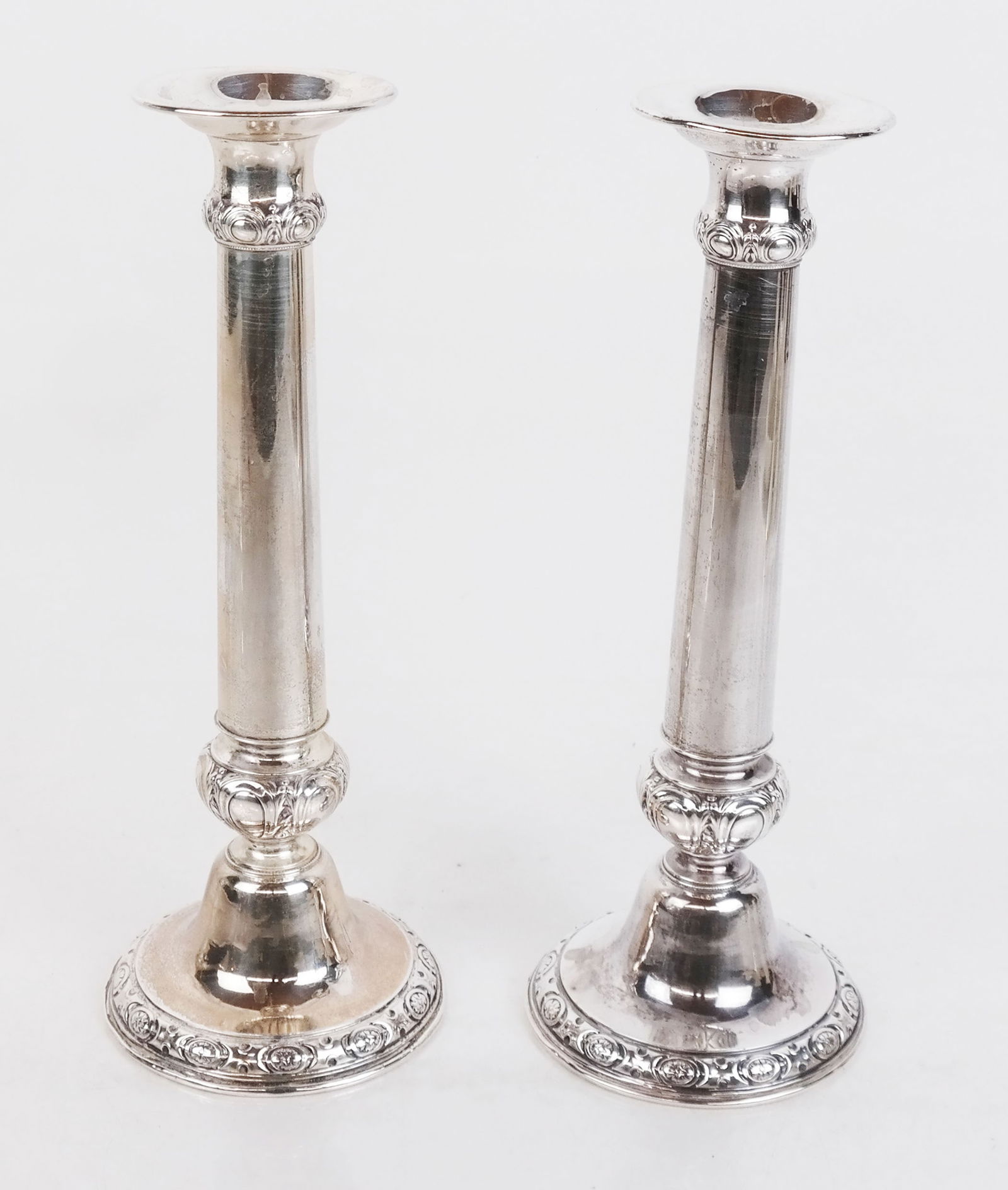 Pair of Gorham Sterling Silver Candlesticks (1 of 8)