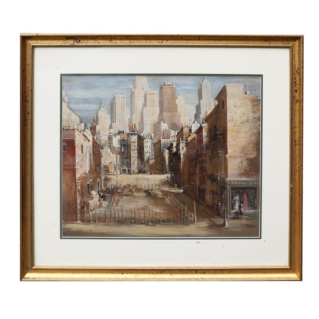 New York City Scene - Oil Painting (1 of 5)