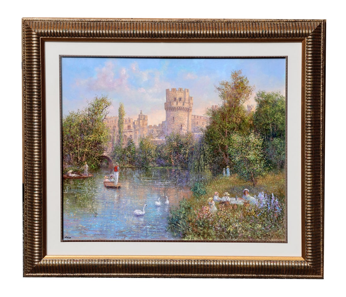 Warwick Castle Garden Scene Artist's Proof (1 of 4)