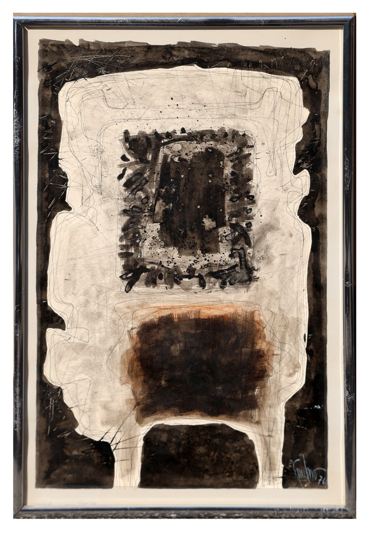 Abstract Composition - Ink and Pencil (1 of 4)