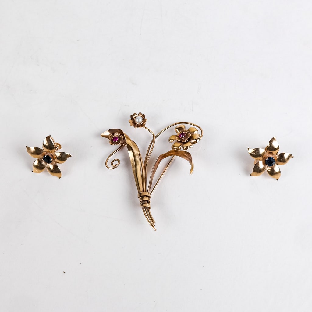 Two 10K Gold Jewelry Items (1 of 9)