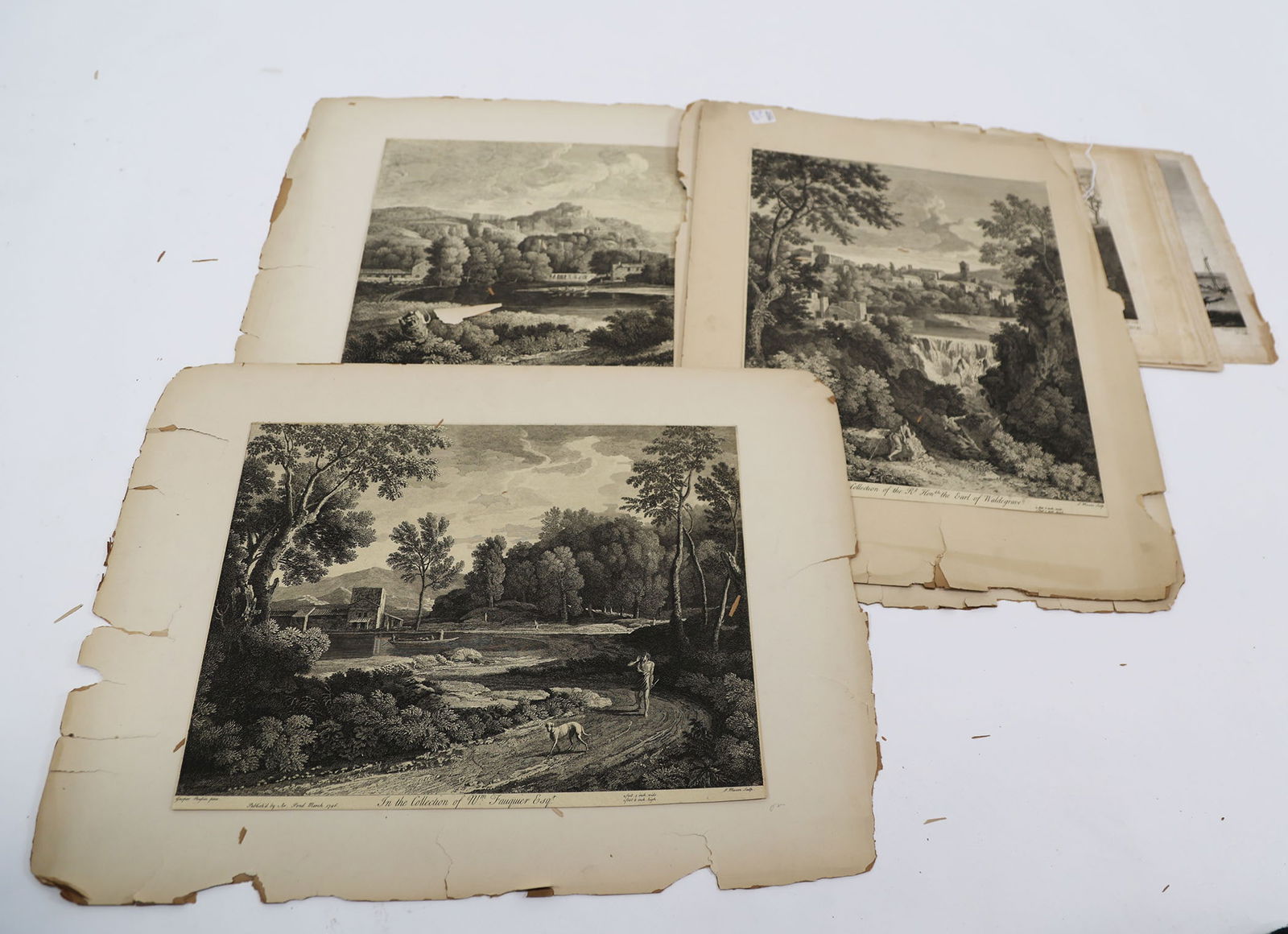 Ten (10) 19th C. Etchings (1 of 4)