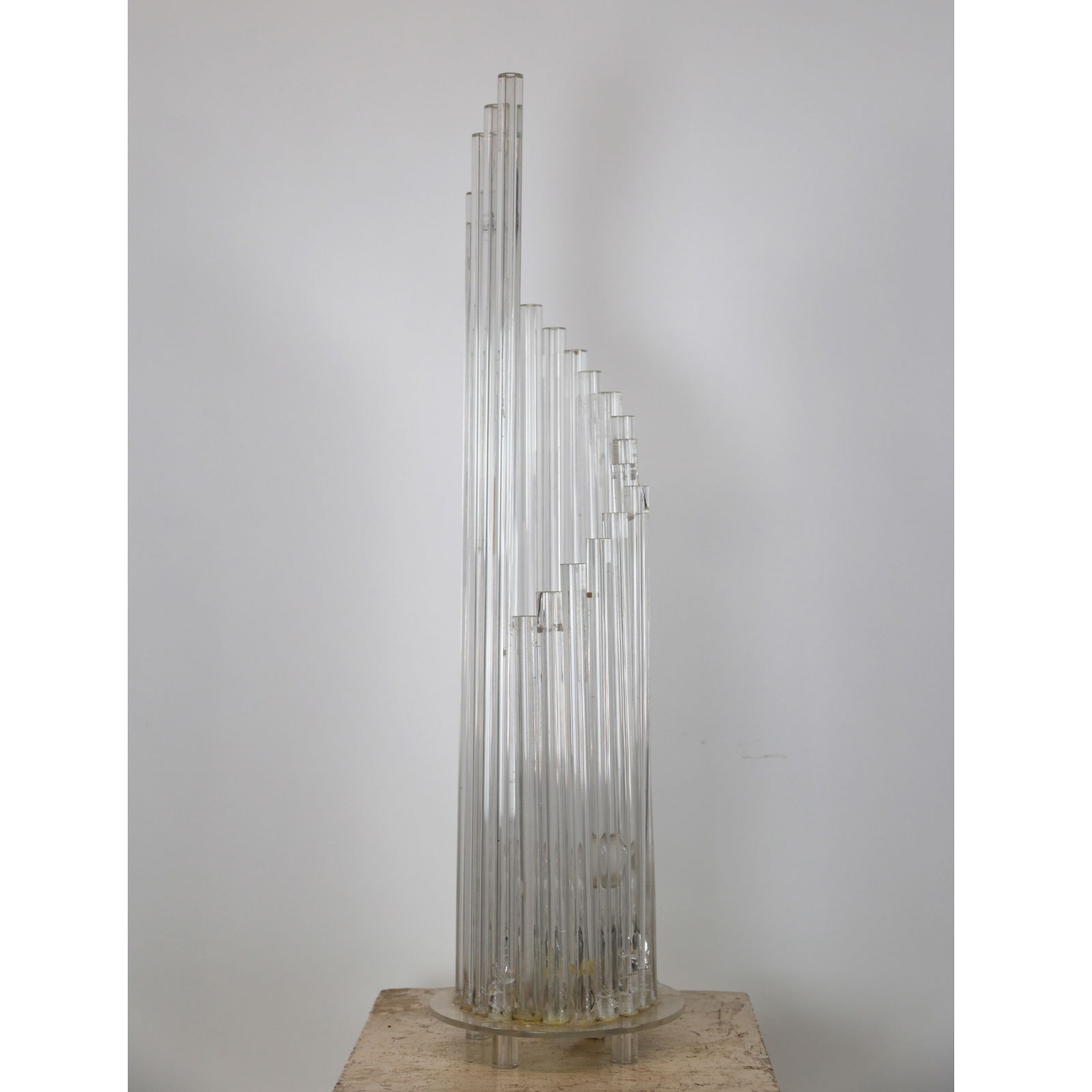 Modern 70s Lucite Cascade Lamp (1 of 9)