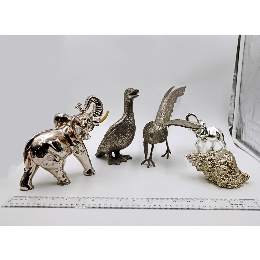 Lot of Animal Figures & Conch Shell (1 of 19)