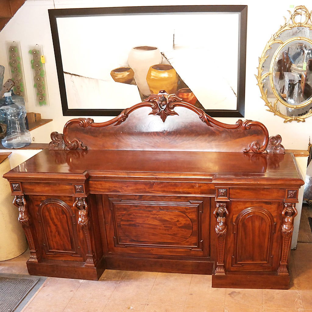 Renaissance Revival Mahogany Sideboard, Late 19 C. (1 of 12)