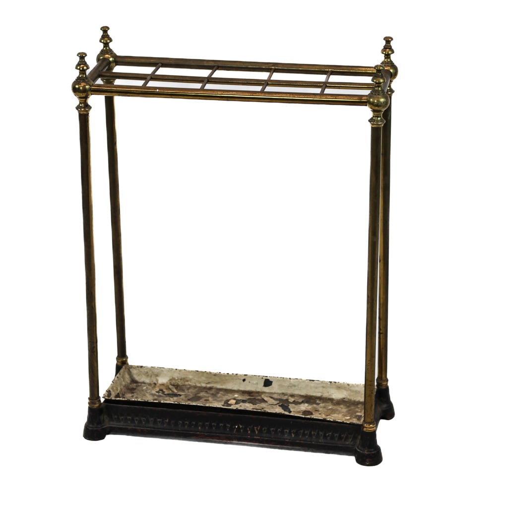 Victorian Bronze & Iron Umbrella Stand (1 of 10)