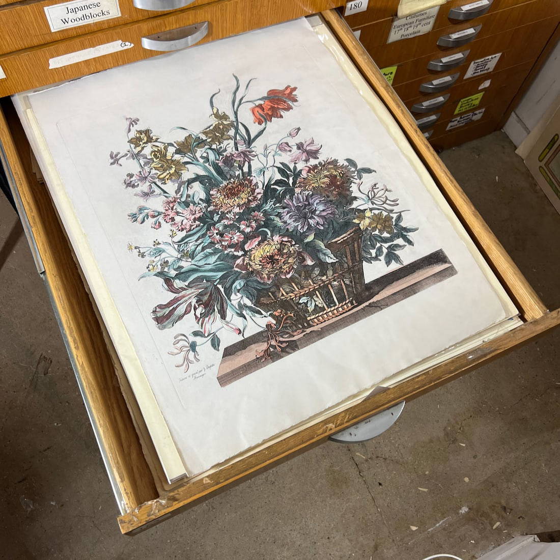 Collection Of Vintage Botanical Prints & Etchings Auction
