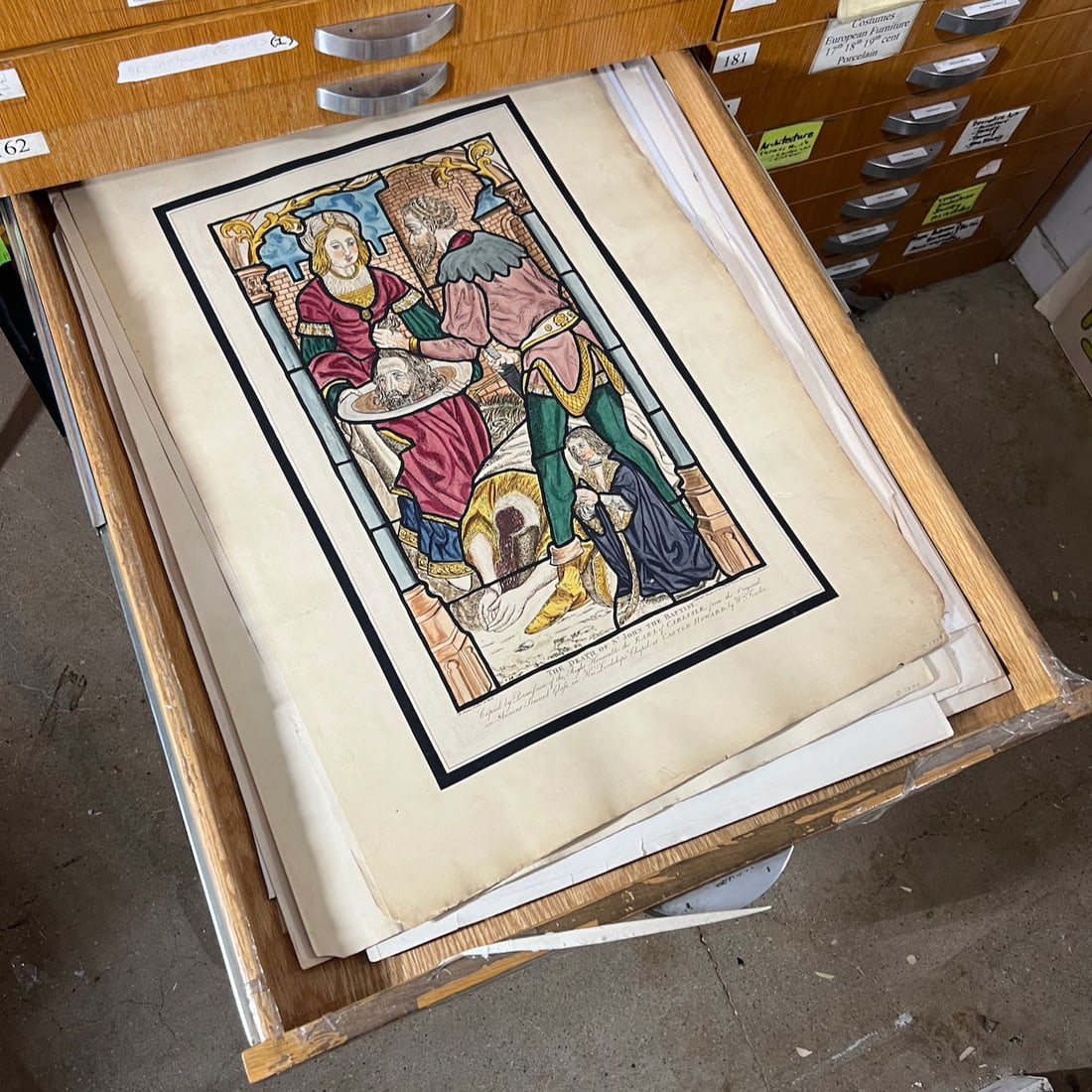 Assorted Religious Antique Color & Colored Prints (1 of 10)