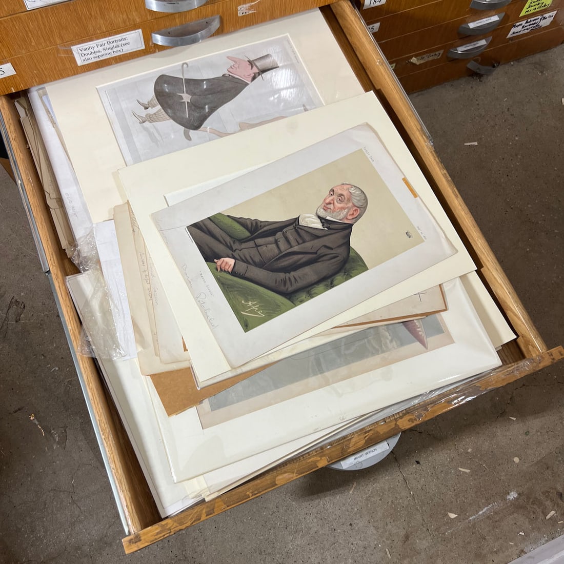 Assorted English Color & B&W Prints of Men (1 of 9)