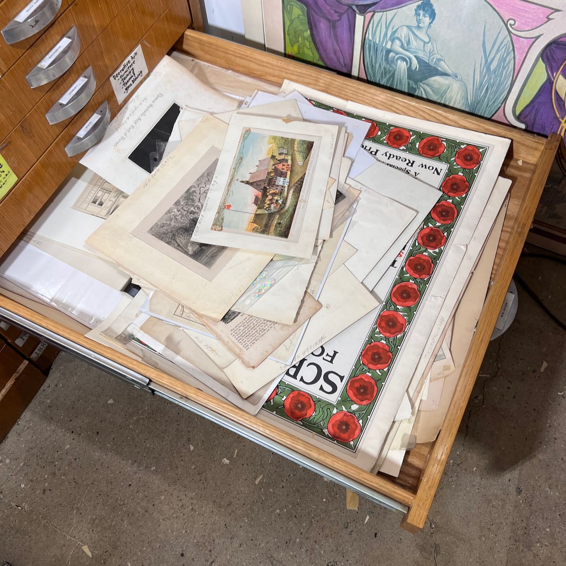 Assorted Antique Color Prints (1 of 10)