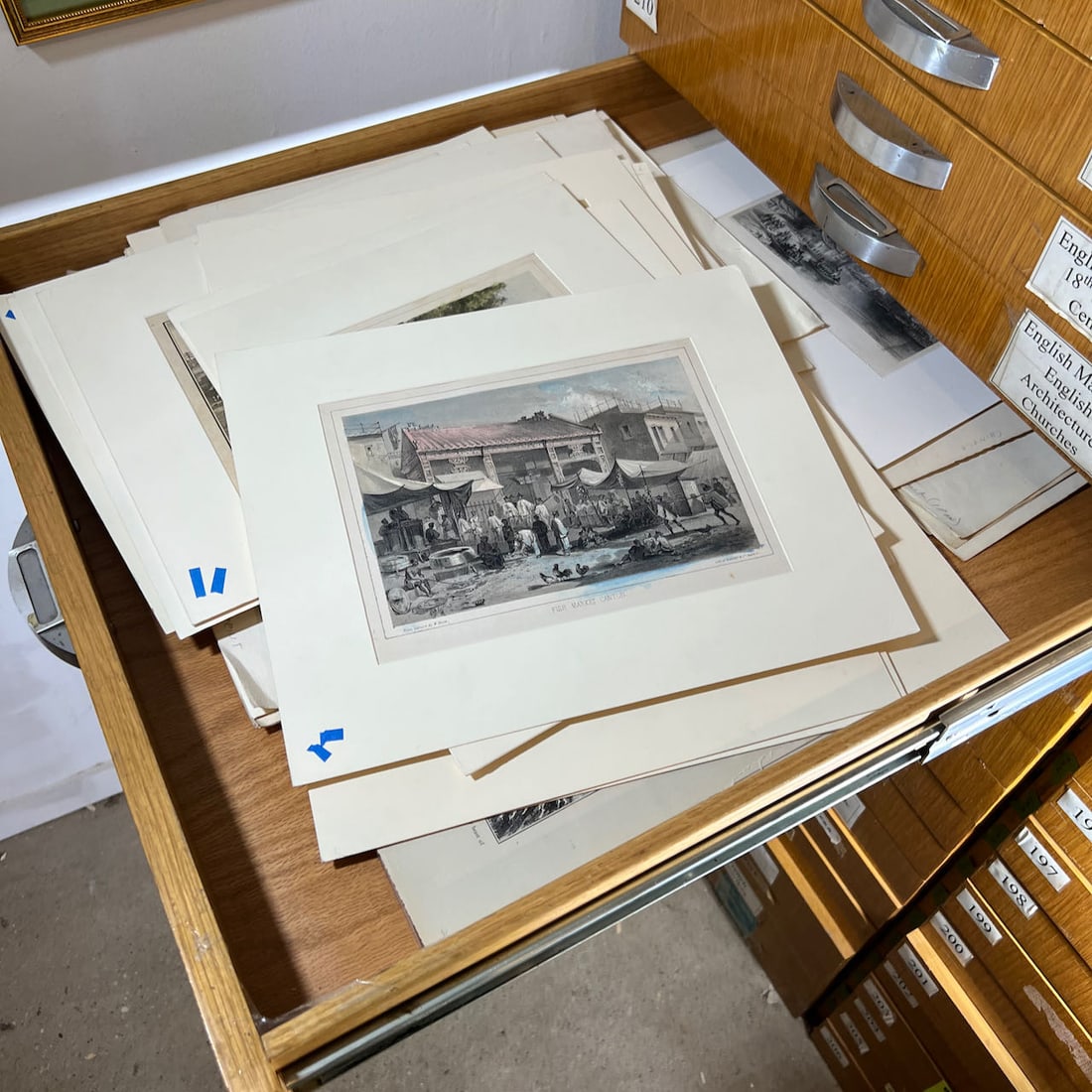 Assorted 19th C. Hand Colored & B&W Prints (1 of 9)