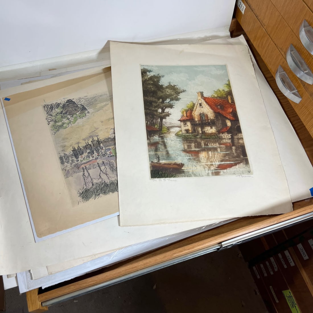 Assorted French Aquatints (1 of 9)