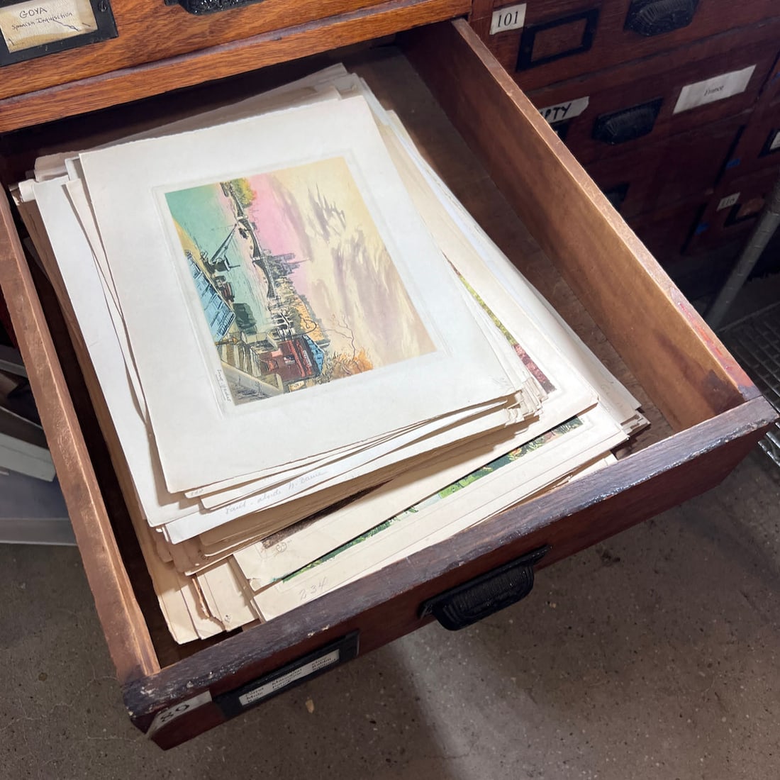 Collection of Paris Etching Society Aquatints (1 of 9)