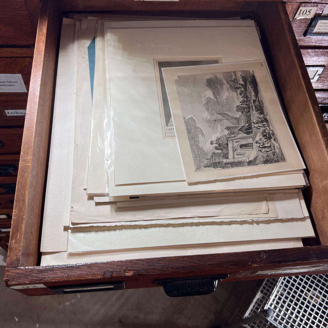 Assorted French & English Vintage Prints (1 of 9)