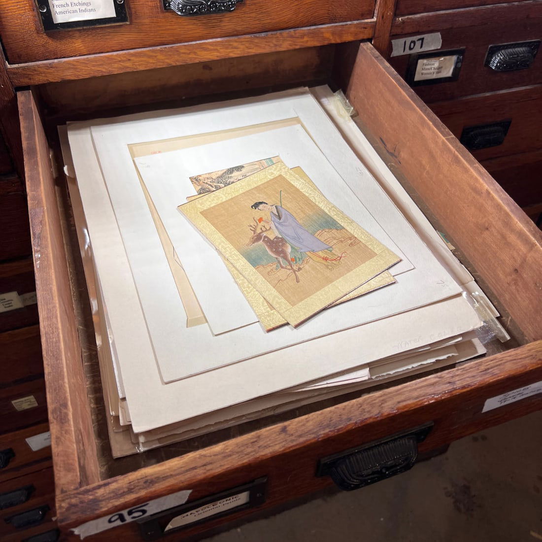 Assorted Asian Prints, Woodblocks & Others (1 of 8)