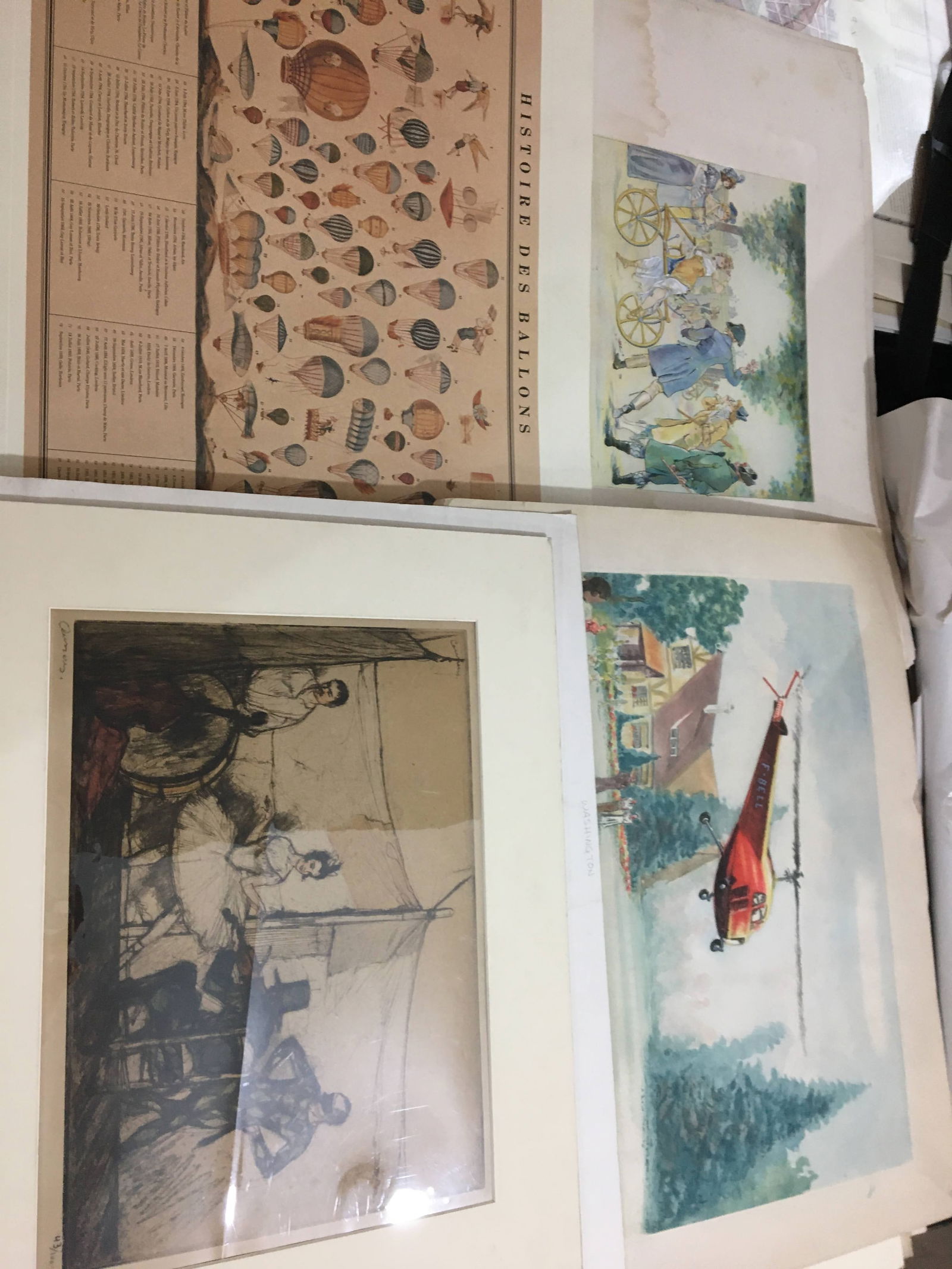 Portfolio of Mostly 20th C. Prints & Woodblocks (1 of 8)