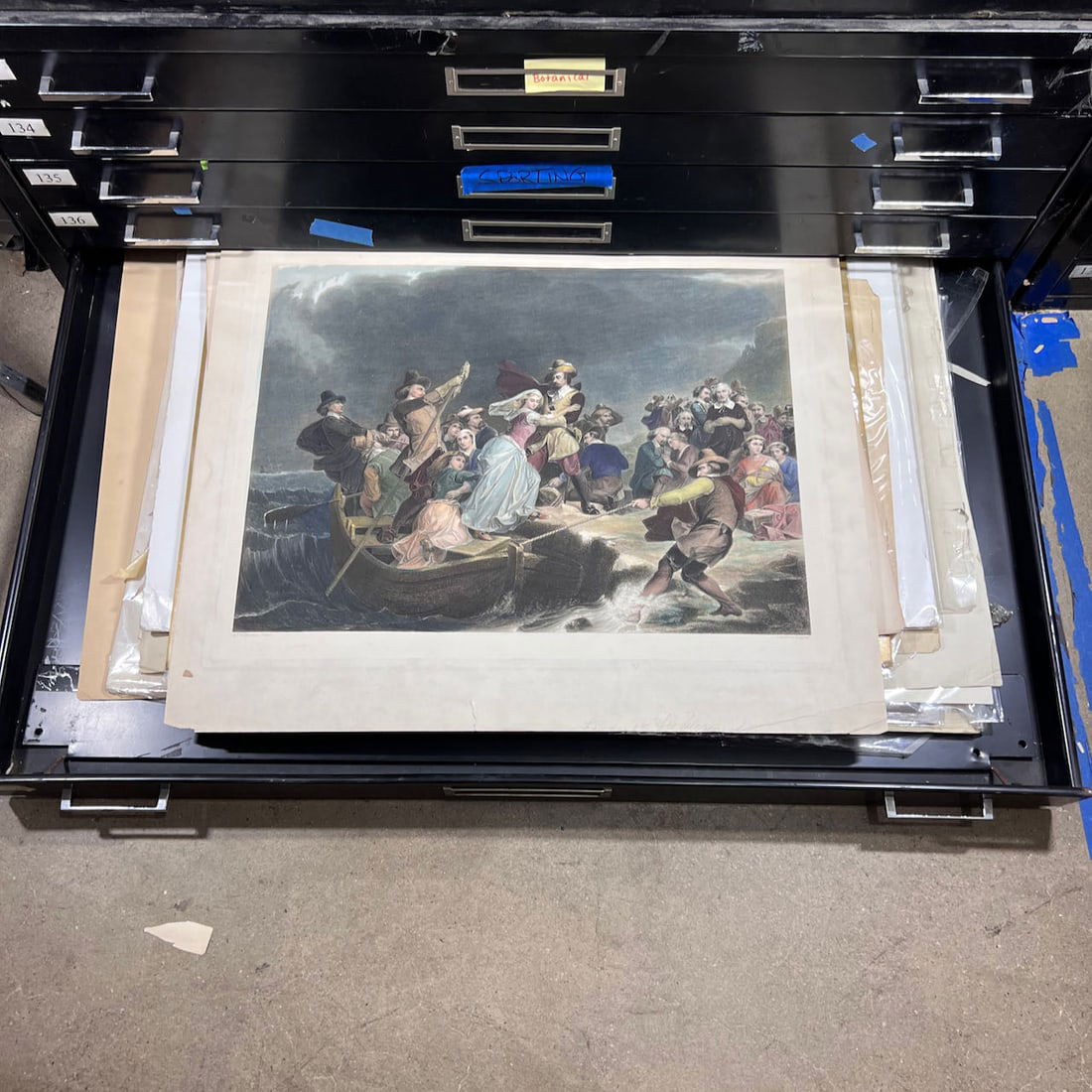 Assorted Antique European Prints & Etchings (1 of 18)