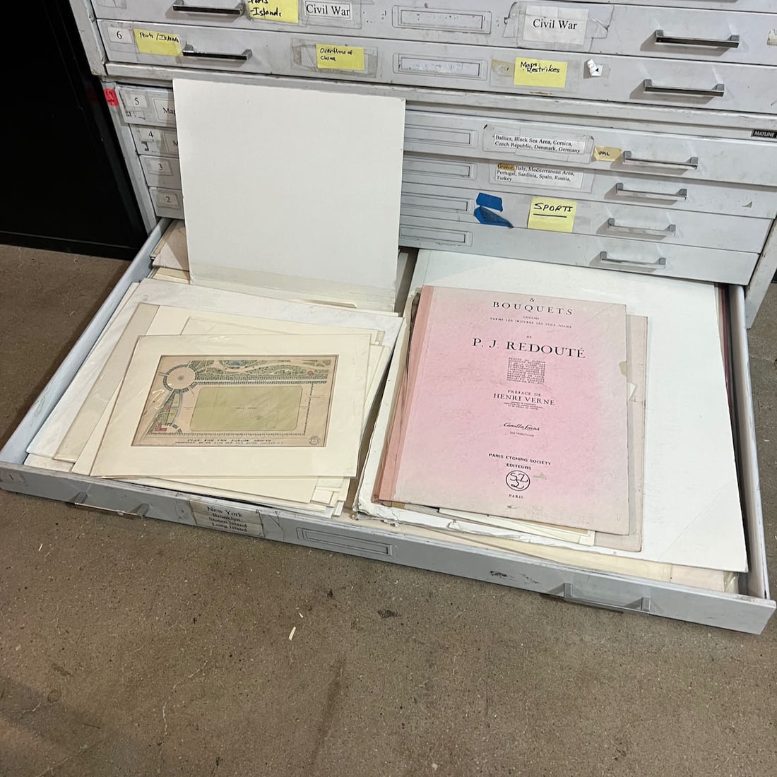 Assorted 19th/20th C. Prints of Historical NY (1 of 11)