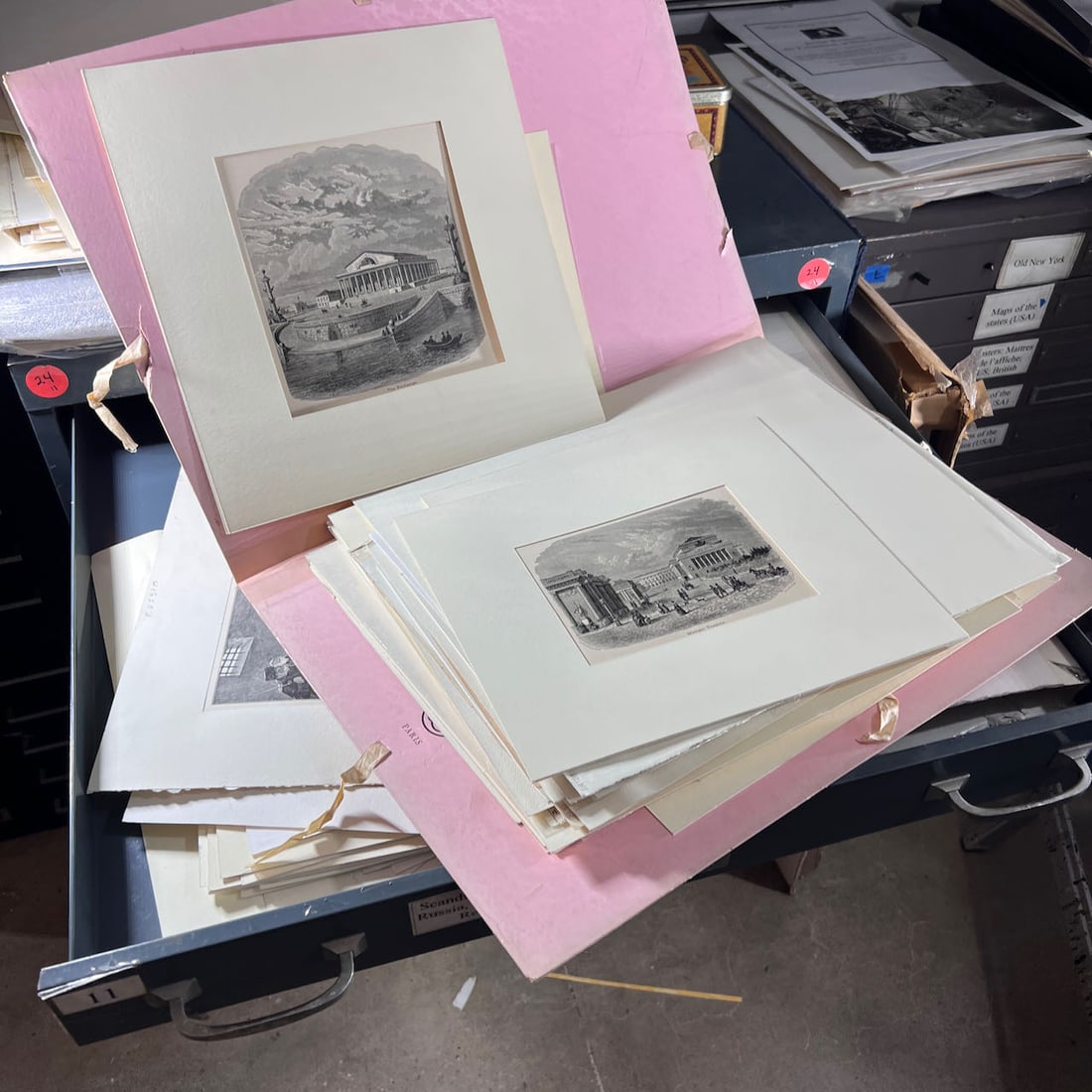 Assorted Antique Prints of Russia (1 of 12)