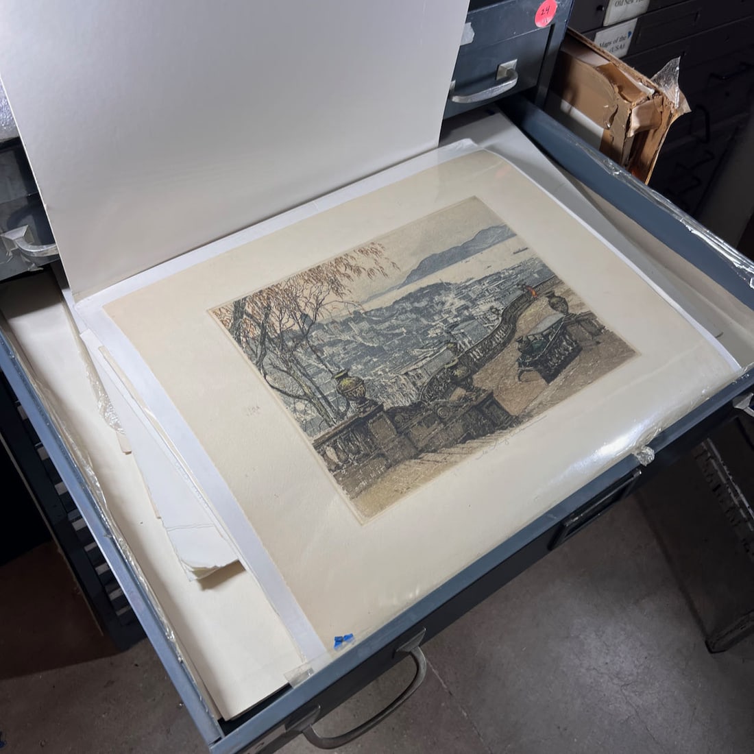 Assorted Antique Prints of California (1 of 11)