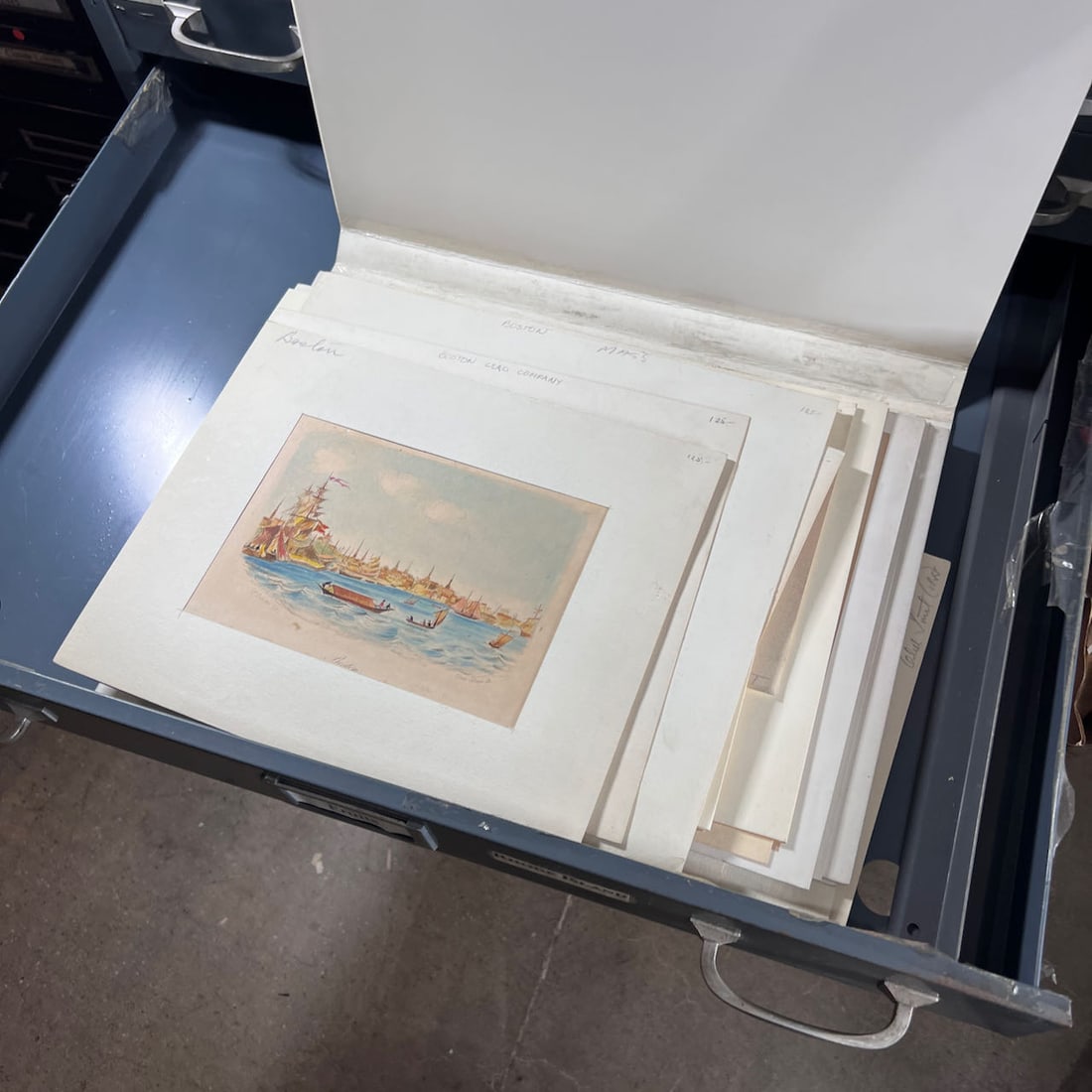 Assorted Antique Prints of Boston (1 of 7)