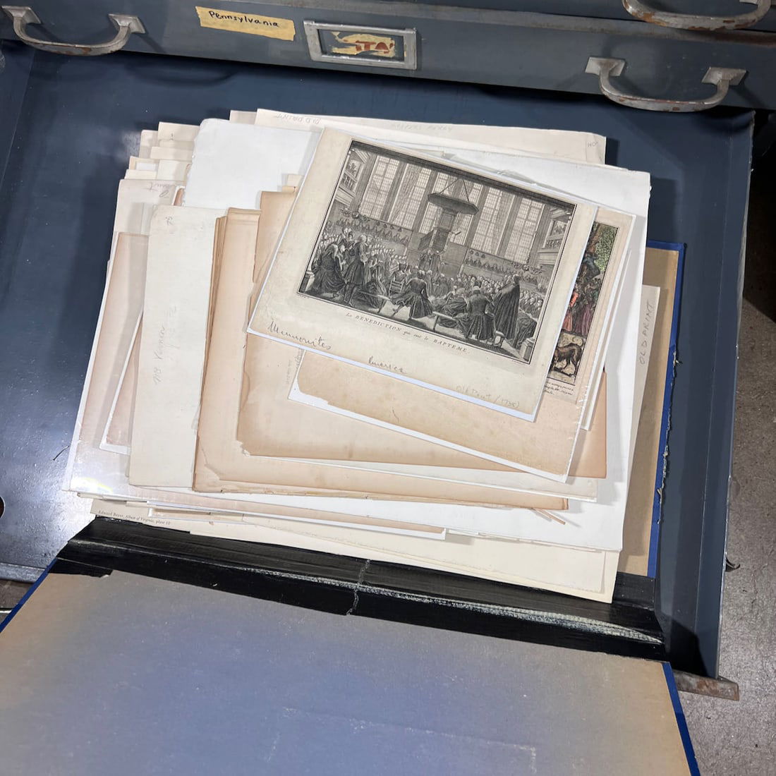 Assorted Antique Prints of Virginia (1 of 9)