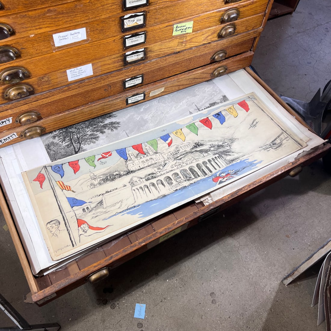 Assorted Antique European Decorative Prints (1 of 13)