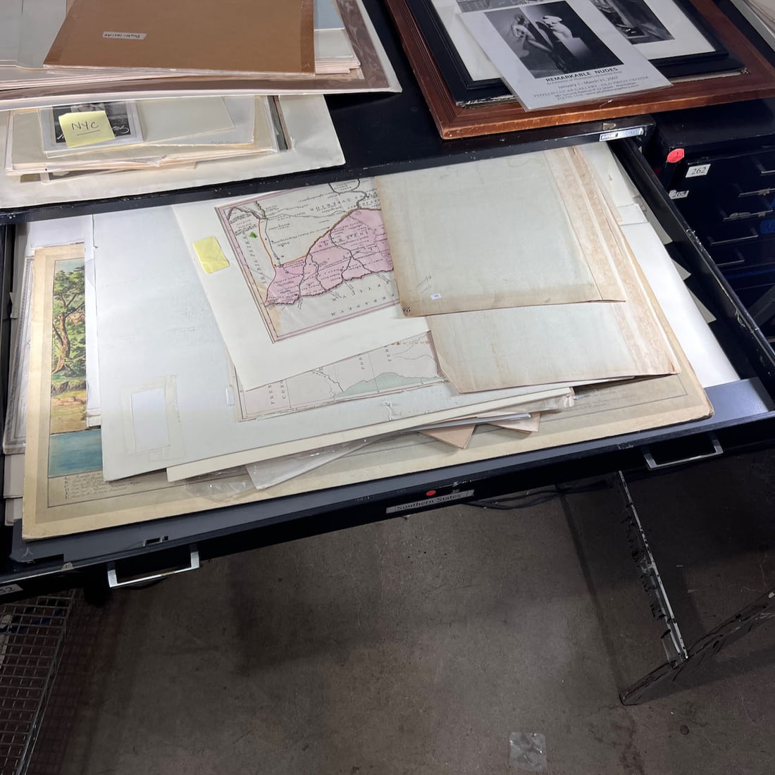 Antique Prints of the United States (1 of 14)