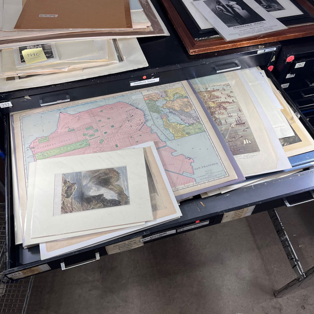 Antique Prints of the United States (1 of 11)