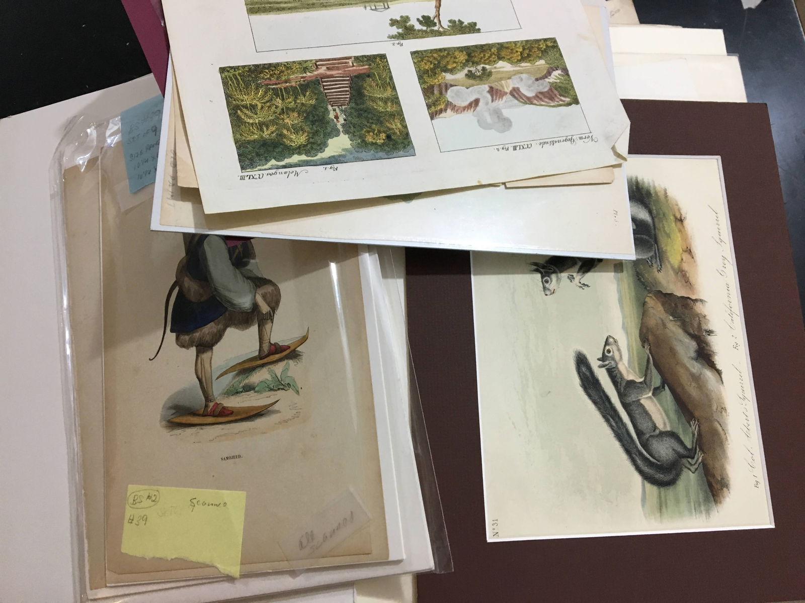 Six Folders of Small 19th/20th C. Prints & Others (1 of 8)