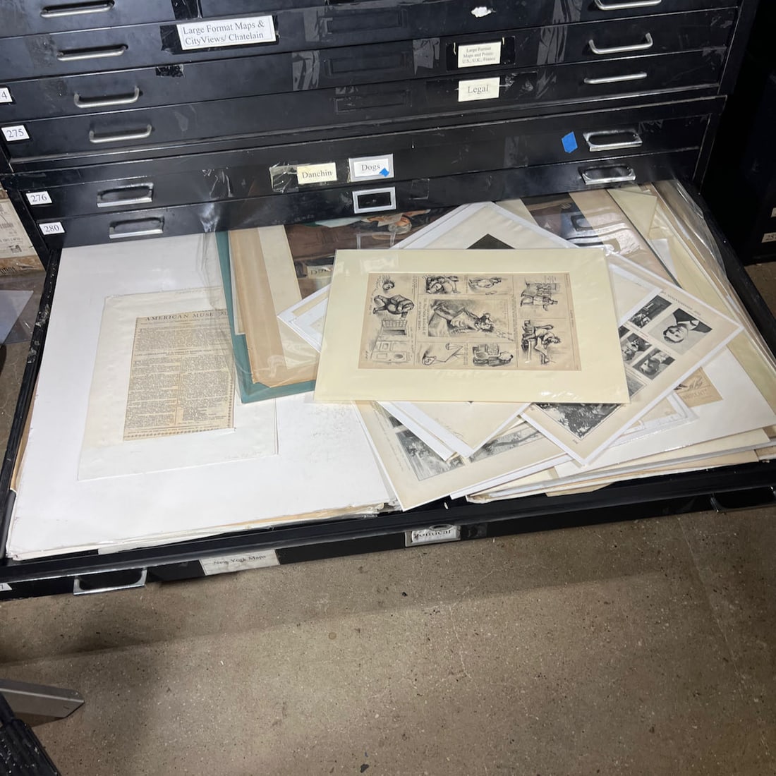 Assorted Antique Maps of New York & Other Scenes (1 of 9)