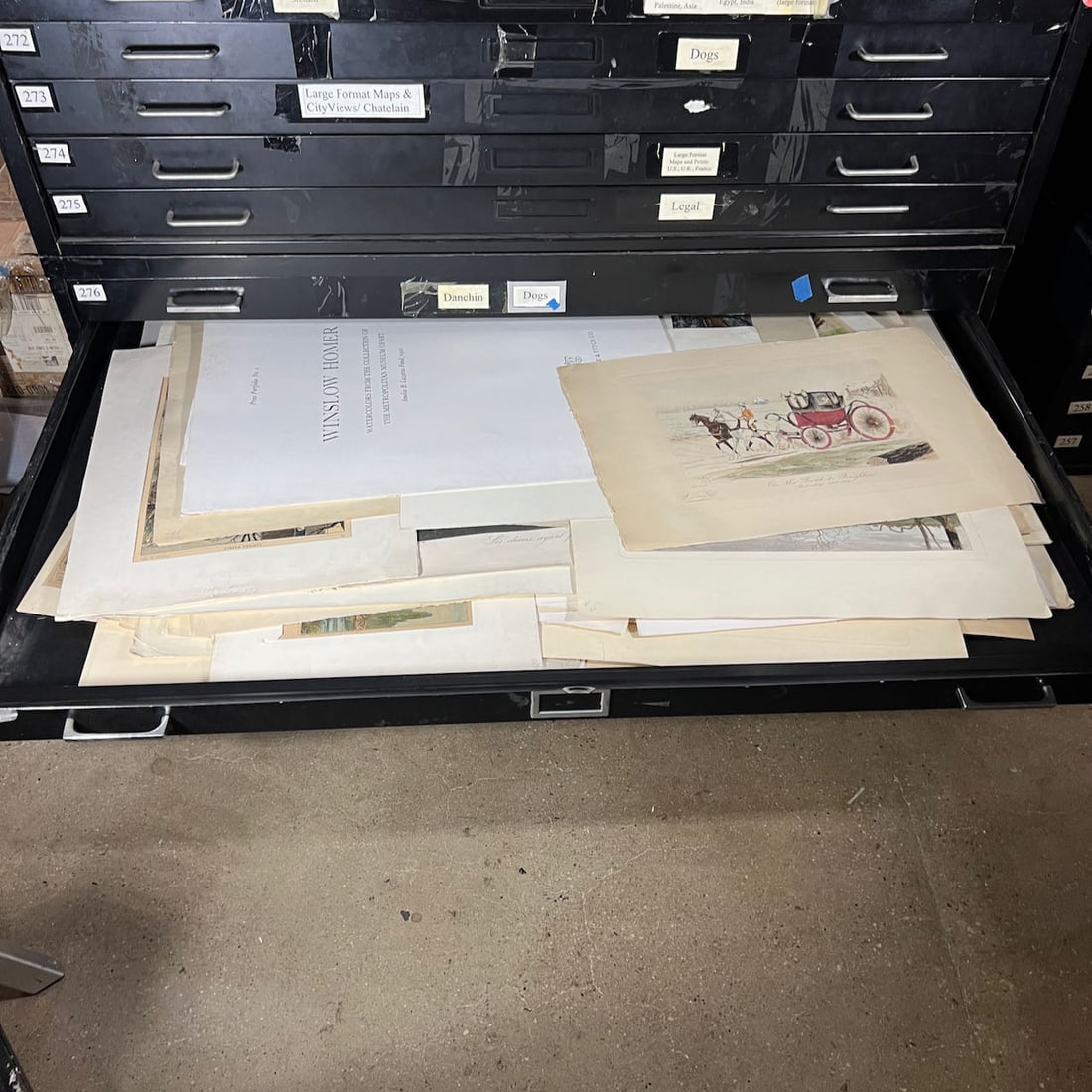 Assorted Antique Prints of Historical New York (1 of 12)