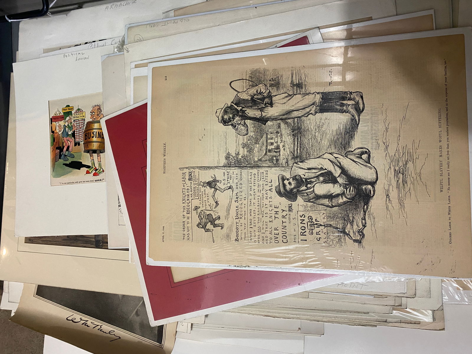 Assorted Antique U.S. Political Prints (1 of 4)