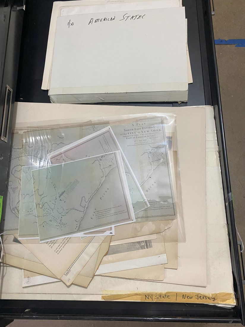 Assorted Antique Maps of New York & New Jersey (1 of 1)