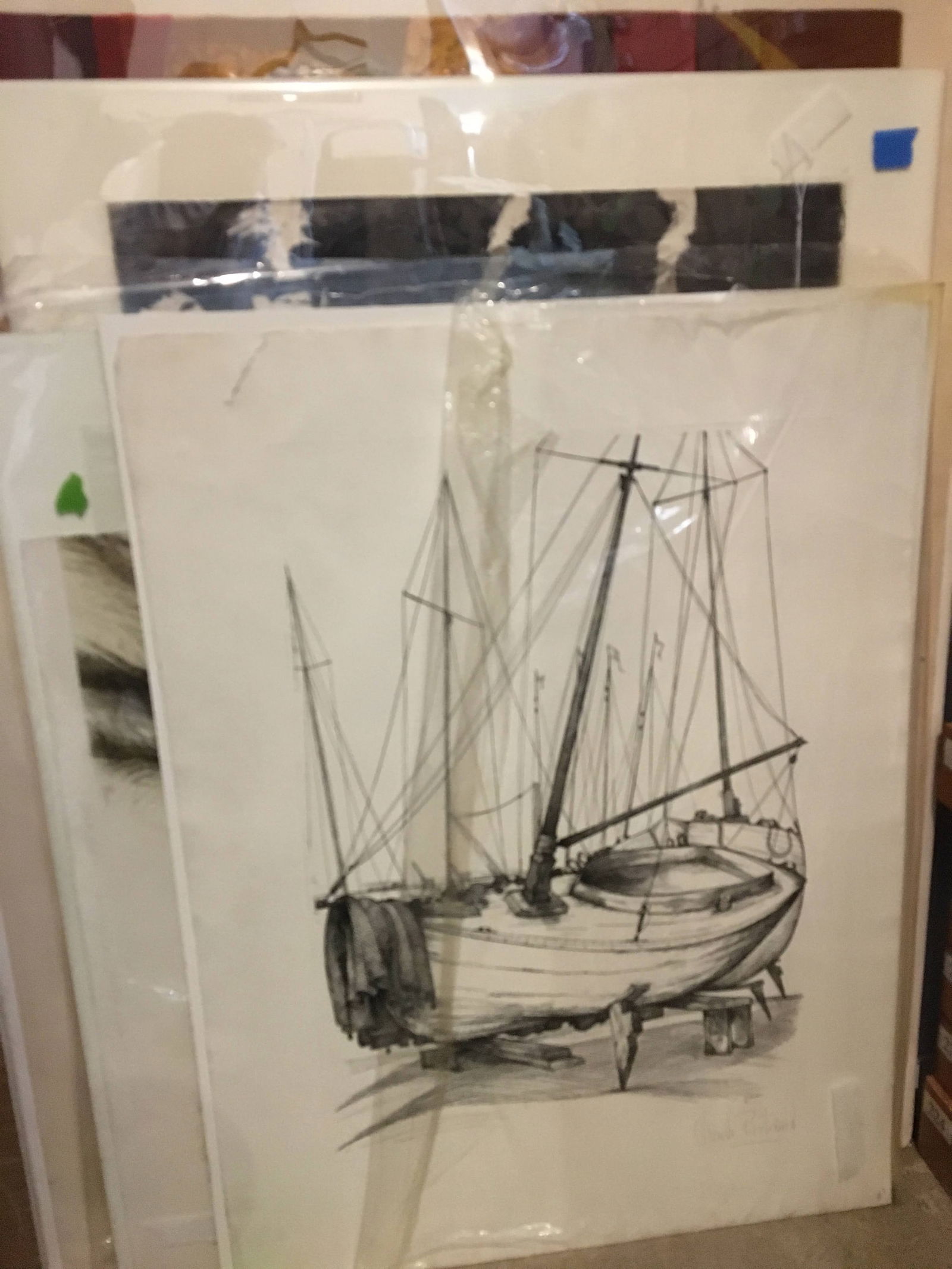 Assorted Large to Medium Lithographs (1 of 4)