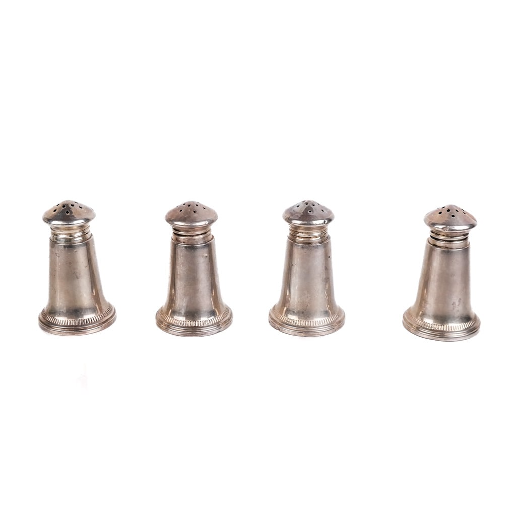 Two Pairs of Sterling Silver Salt & Pepper Shakers (1 of 5)