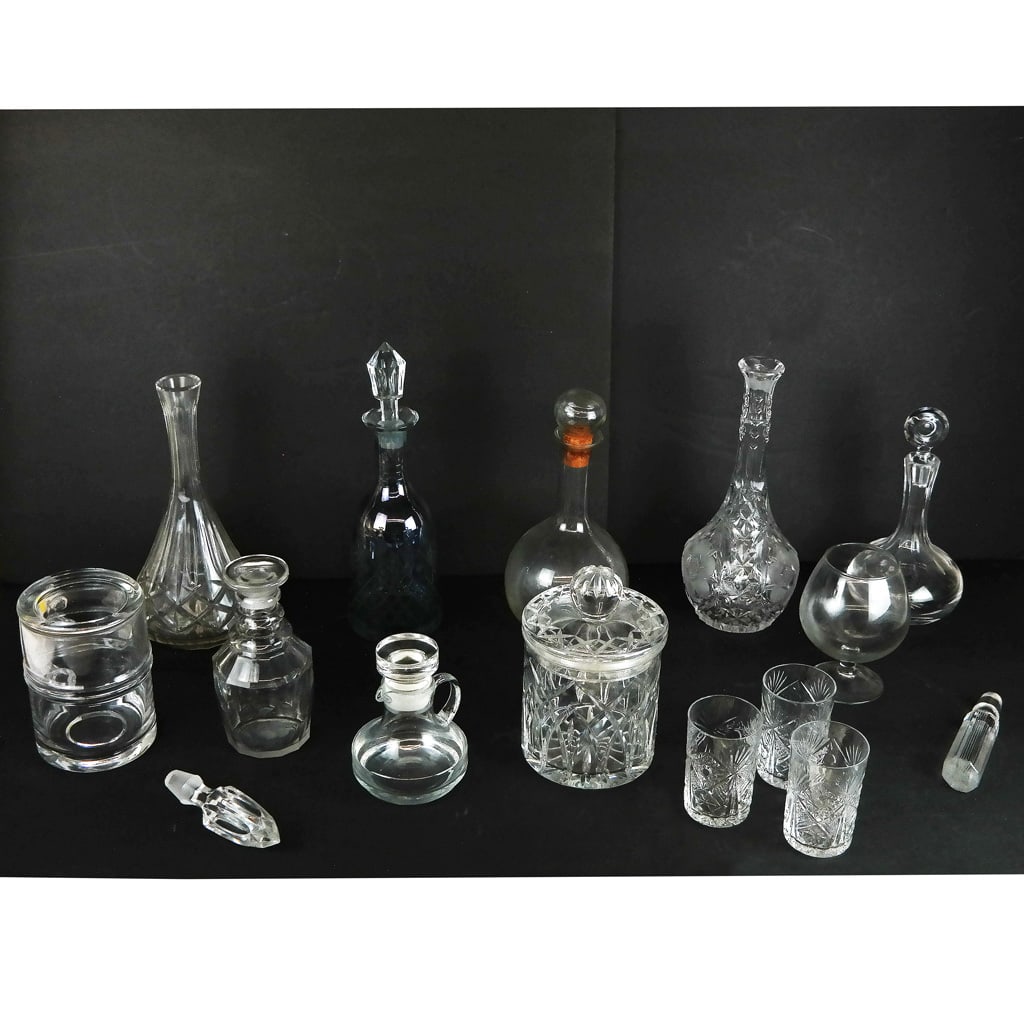 Assembled Group of Glass & Crystal (1 of 9)