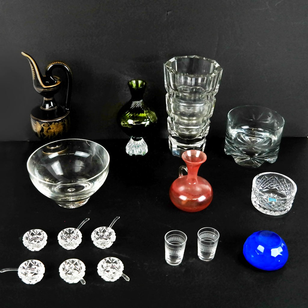 Assembled Group of Glass & Crystal Tableware (1 of 11)
