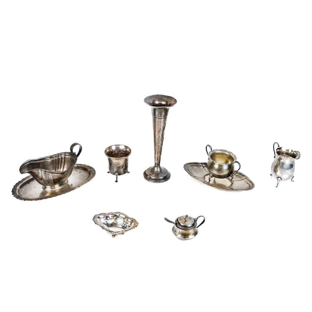 Nine Assorted Sterling Silver Articles (1 of 8)